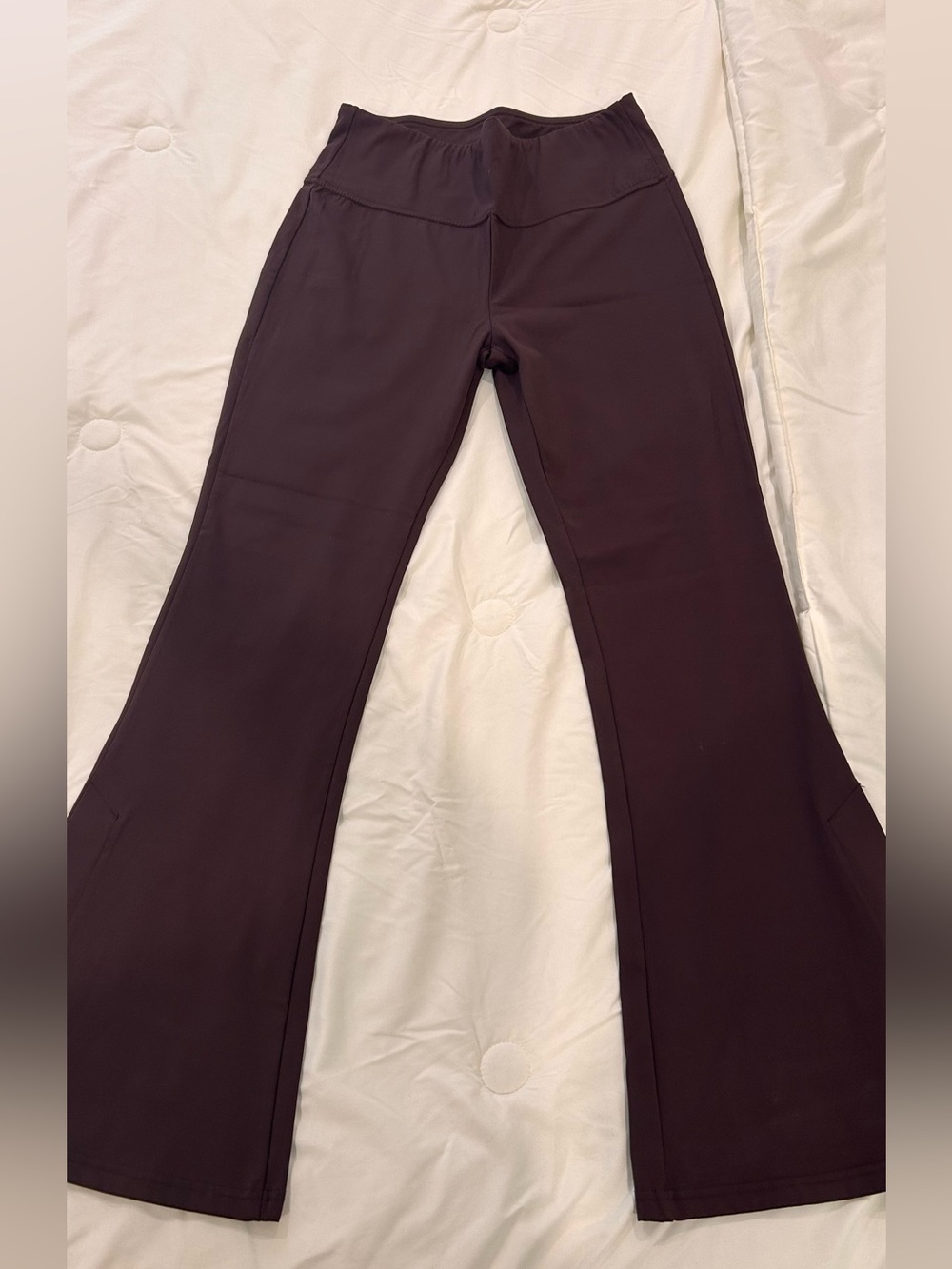 Women’s Yoga Pants Wide Flare in Dark Brown